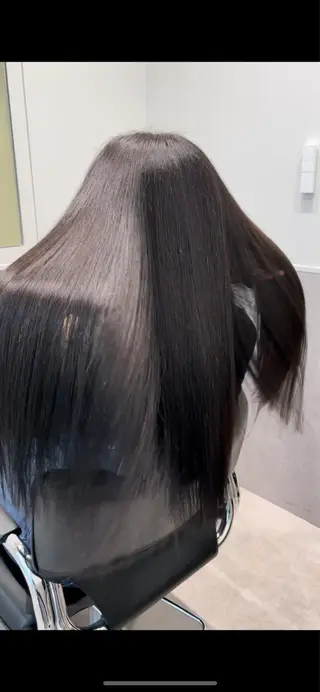 セミロング 髪質改善ヘアケア 艶髪特化/上田のヘアスタイル