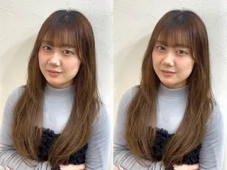 ロング カラー himari/縮毛 矯正/熊谷のヘアスタイル