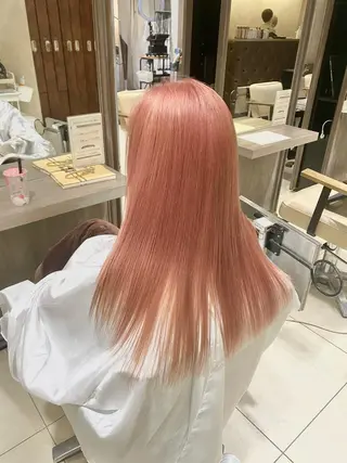 ロング バレイヤージュ 隅中秀弥のヘアスタイル