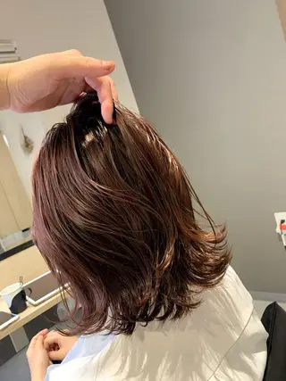 カラー 髪質改善専門店 Lucasのヘアスタイル