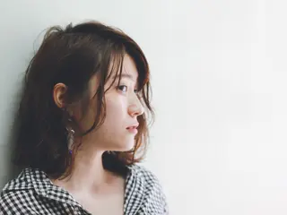 ミディアム パーマ tatsumi/ボブ ウルフ/レイヤーのヘアスタイル