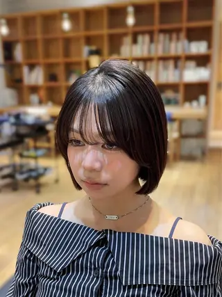 ショート パーマ 縮毛矯正/レイヤー 🌙児玉光瑠のヘアスタイル