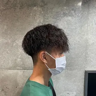 メンズ Ryo 難波 メンズサロンのヘアスタイル