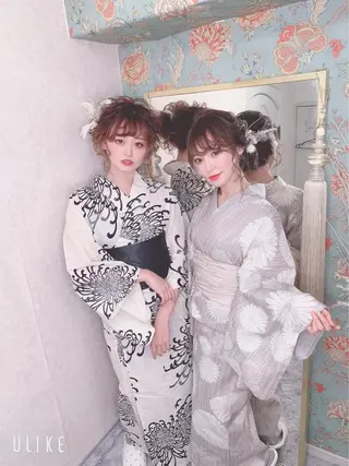 ヘアアレンジ Achieve 三ノ宮のヘアスタイル