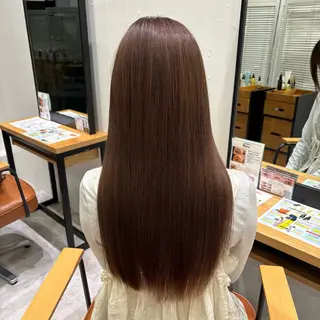 ロング 暖色🍇/透明感/ 髪質改善/YUIKOのヘアスタイル