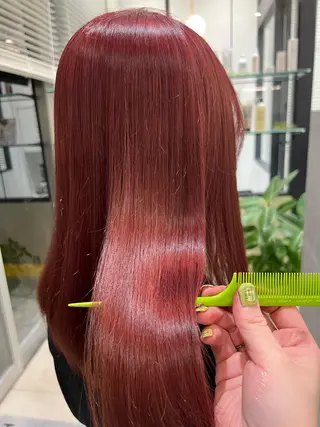 ミディアム カラー 🦋店長🦋 ほんさわ みずきのヘアスタイル