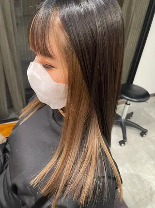 ロング 木村 真知子のヘアスタイル