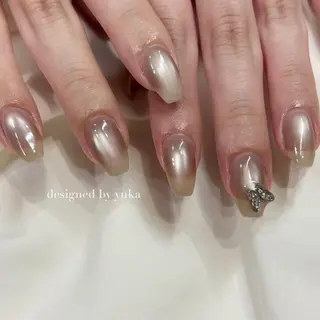 ネイル 新宿代々木/ちゅるん キレイめ/miriのネイルデザイン