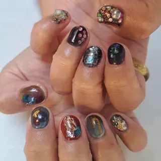 ネイル Nail mood デザイン持ち込みokのネイルデザイン
