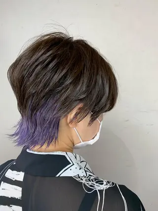 ショート メンズパーマ 髪質改善☆有馬のヘアスタイル