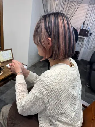 ショート カラー AKI 🐉のヘアスタイル