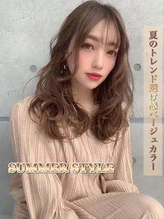 ミディアム カラー ✨上品レディーなヘア スタイルへ✨髙木諒也のヘアスタイル