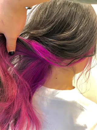 セミロング 神田 澪史のヘアスタイル