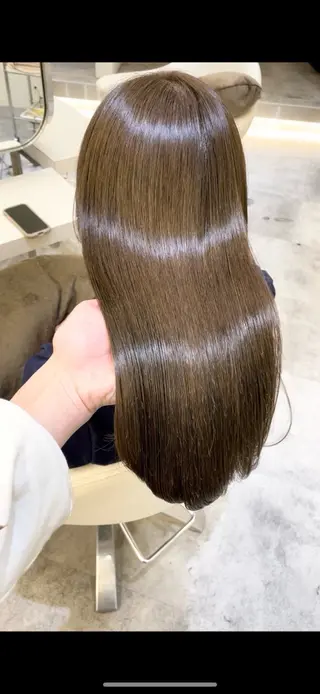 ロング カラー ヘアアレンジ 🍃柔らかヘアー田中 瑞希🍃のヘアスタイル