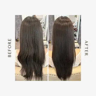 ロング 五ノ井 一世のヘアスタイル