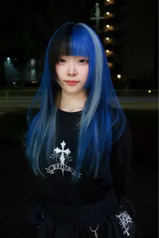 ロング ナチュラル・ハイトー ン🏆HINOKIのヘアスタイル