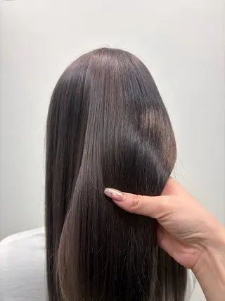 セミロング mihane fit hueのヘアスタイル