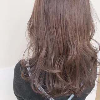 セミロング カラー 盛れるレイヤーカット 得意🌹井上美沙のヘアスタイル