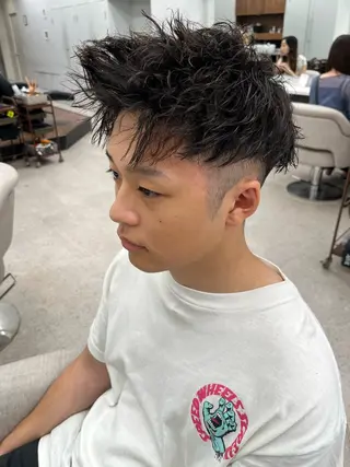 パーマ メンズ 🍐シャドウパーマ メンズ特化/守岡🍐のヘアスタイル