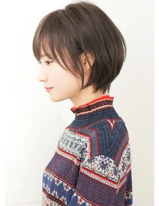 ショート THREE byKEEPのヘアスタイル
