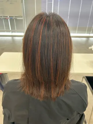 カラー 💚ᩚMISAKI/ 艶髪カラー💚ᩚのヘアスタイル