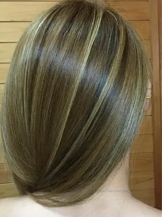 ロング カラー デジタルパーマ💫/ 似合わせカット✂️のヘアスタイル