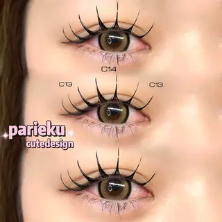 マツエク・マツパ Mell Yuuna ♡パリエク /束感のマツエク・マツパデザイン