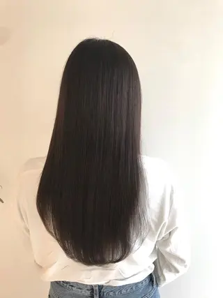 ロング カラー パーマ ヘアアレンジ 🥇髪質改善🥇 polon代表鵜澤のヘアスタイル