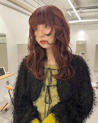 カラー 渡邊 ひかるのヘアスタイル