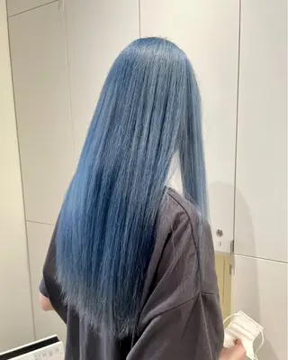 ロング カラー iLi🫧kim ryongna🦋のヘアスタイル