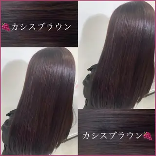 ロング I S所属・🪞透明感カラー🫧 縮毛矯正🥇かずきのヘアスタイル