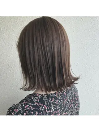 ミディアム カラー Lien 深井店のヘアスタイル
