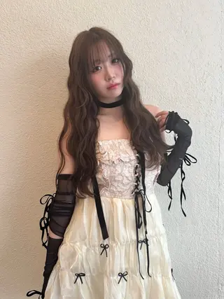 ロング カラー 🎀taro ブリーチなしカラーのヘアスタイル