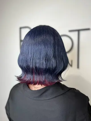 ミディアム カラー DEST ゆりかのヘアスタイル