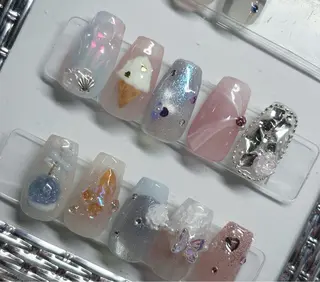 ネイル kaho  🧸🎀 RiLionのネイルデザイン