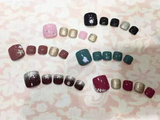 ネイル エルネイル アシスタントのネイルデザイン