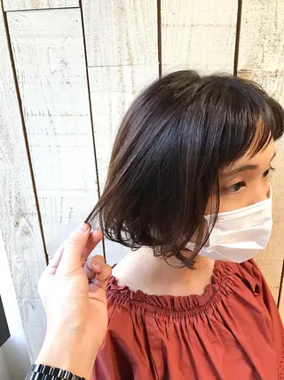 ミディアム 福田 ジュンキのヘアスタイル