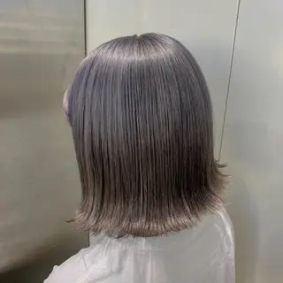 ショート カラー Maya川越/ エクステ/ハイトーンのヘアスタイル
