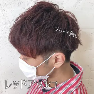 カラー メンズ 韓国ヘア🇰🇷 RYOTAのヘアスタイル