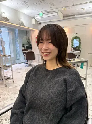 ミディアム オブヘア表参道店所属・オブヘア表参道 竹入優将のヘアスタイル