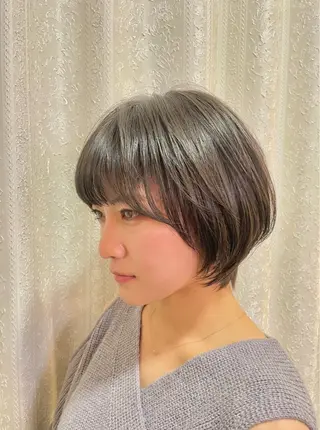 ショート ショートカットなら 前平友慈のヘアスタイル
