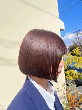 ミディアム 三國 栞音のヘアスタイル