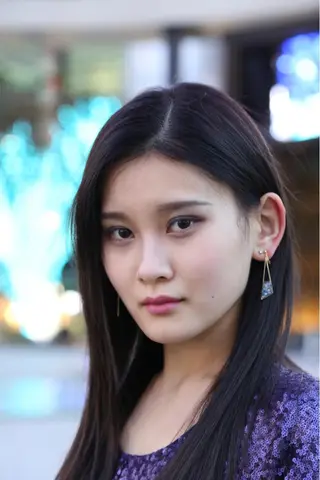 ロング Ando Raycoのヘアスタイル