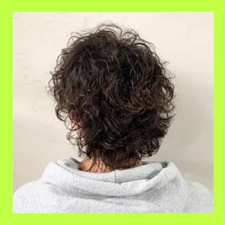 ミディアム パーマ メンズ メンズパーマ/新潟駅 NOBUTA🔥のヘアスタイル