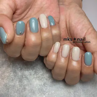 ネイル mks＊nail //  枚方長尾のネイルデザイン