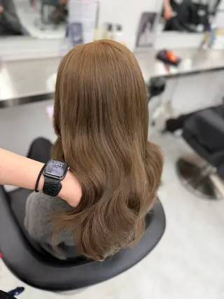 カラー 透ける透明感カラー 🎀anju/渋谷のヘアスタイル