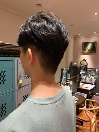 パーマ 梅本 佳容子のヘアスタイル