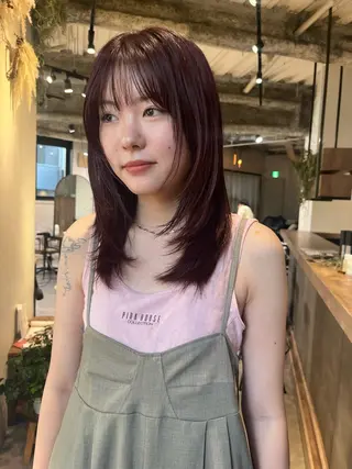 ロング 無料カットモデル募集 ／ueno aiのヘアスタイル