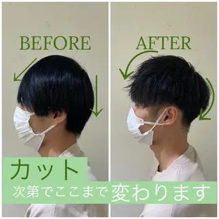 メンズ 【ニュアンスパーマ】 西岡拓海のヘアスタイル