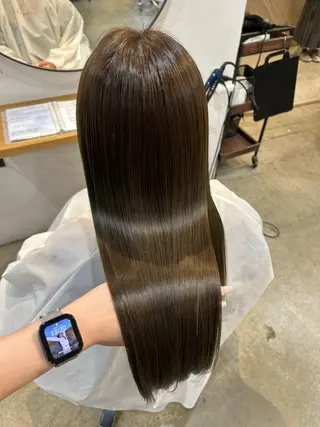 ロング 透明感カラー/ 髪質改善✨️🎀萌愛のヘアスタイル